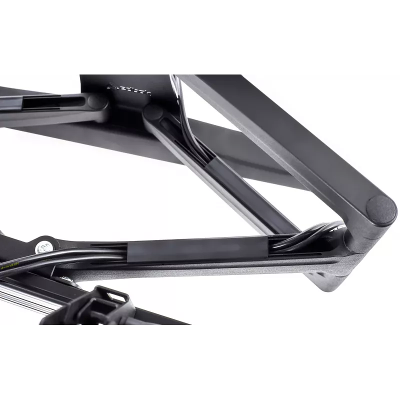 Edbak VSM654 otočné nástenné rameno, 65–86 palcov, 45 kg, čierne