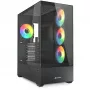 PC skriňa Sharkoon AK6 RGB, ATX, čierna
