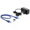 Puzdro na HDD DeLOCK 42612 čierne 3,5 palca