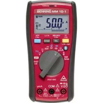 Benning MM 10-1 ručný multimeter digitálny Data Logger CAT IV 600 V displej (Counts): 6000 (044687)