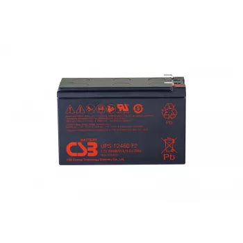 CSB Battery batéria 12V, 9Ah, AGM | UPS12460F2 | 460 W
