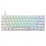 Káblová mechanická klávesnica White Shark Shinobi-2 (GK-004221) — modré spínače, biela, US-layout
