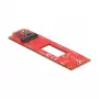 Konvertor EDSFF E1.S na M.2 Key M slot NVMe DeLOCK 63797