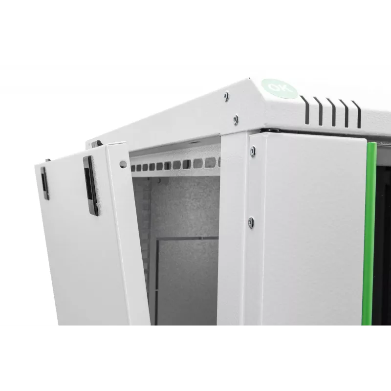 DIGITUS Professional Dynamic Basic Series DN-19 16U-6/6-EC - skriňa - vhodná na nástennú montáž - sivá, RAL 7035 - 16U - 48,3 cm (19)