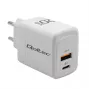 GaN nabíjačka QOLTEC 51823 20W USB napájací zdroj, výstup 5V/20V