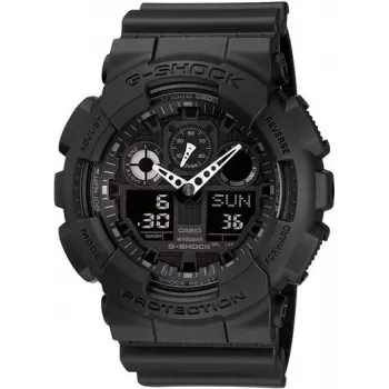 Náramkové hodinky Casio GA-100-1A1ER pánske quartz čierne