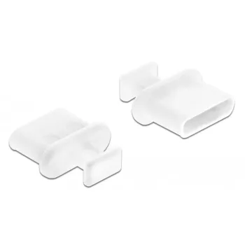 Krytka proti prachu USB Type-C DeLOCK 64094 biela 10 kusov