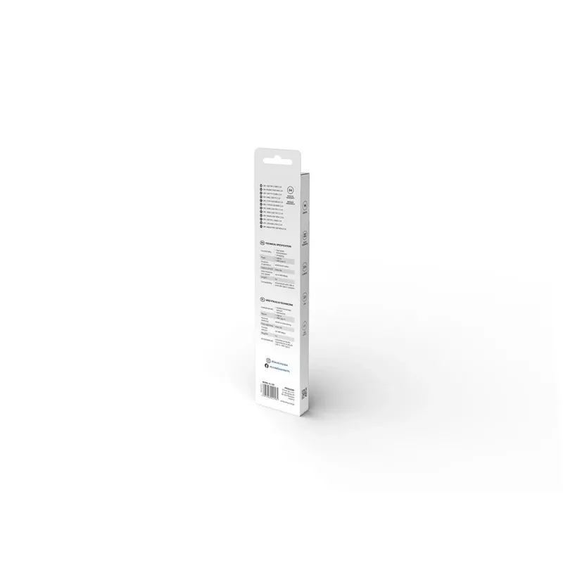 Savio CL-125 USB kábel USB 2.0 1 m USB A USB C biely