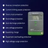 Solárny MPPT regulátor nabíjania QOLTEC 40A 12V/24V s LCD displejom