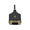 StarTech.com 13ft (4m) 2-portový USB na sériový adaptérový kábel, vymeniteľné DB9 skrutky/matice, COM retention, USB-A na DB9 RS232, FTDI, Level-4 ESD ochrana, Windows/macOS/ChromeOS/Linux – robustná TPE konštrukcia
