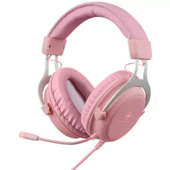 Deltaco GAM-030-P slúchadlá a headset káblové s čelenkou herné USB Type-A ružová (GAM-030-P)