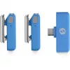 Bezdrôtový lavalier mikrofón Rode Wireless Micro — modrý (WIMICROCBLU)