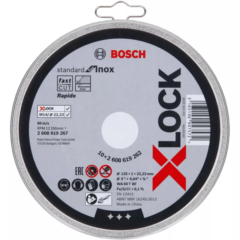 Bosch 2 608 619 262 príslušenstvo k uhlovej brúske rezací kotúč