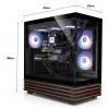 FTW A-Line LCS 5060Ti D5, herný PC čierny/transparentný, Windows 11 Home