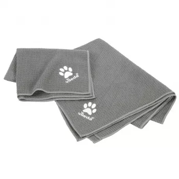 Uterák VILEDA Pet Wipes 172650 450x700 mm, polyester, prateľný v práčke, sivá