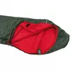 Mumien-Schlafsack čierna Arrow ECO (tmavozelená/červená)