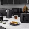 Salter EK5565MBLKFVDE Kuro hriankovač na 4 plátky
