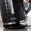 Rýchlovarná kanvica Petra 1,7 l 2200 W čierna