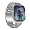 Smartwatch Colmi P80 Steel strieborná s Bluetooth a meračom tepu