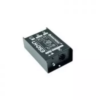 Pasívny DI box Omnitronic LH-053 1-kanálový, pasívny direct box pre nástroj/line
