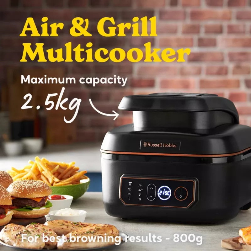 Russell Hobbs SatisFry Air & Grill multifunkčný hrniec 5.5 L 1745 W čierny
