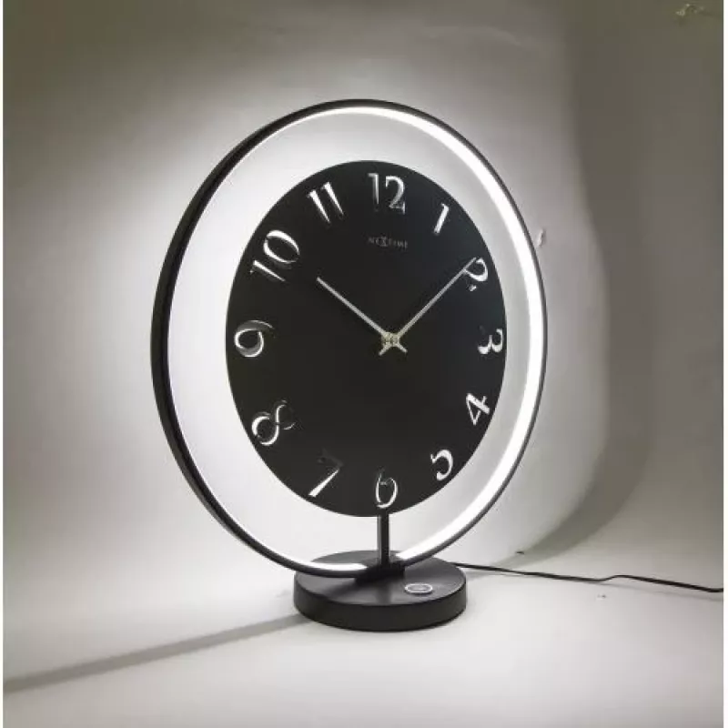 NeXtime hodiny 5188zw Ting, 41x40 cm, čierne