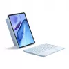 Klávesnica Inateck KB04122 QWERTZ Bluetooth s touchpadom, integrovanou 500 mAh batériou, modrá