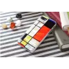 Ochranné puzdro iKins pre Apple iPhone 8 / 7 Mondrian biela