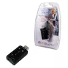 Externá USB zvuková karta LOGILINK UA0078, 7.1-kanálová, USB rozhranie, kompaktná 124×194×34 mm, 80 g