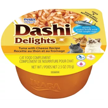 INABA Dashi Delights recept s tuniakom a syrom mokré krmivo pre mačky 70 g
