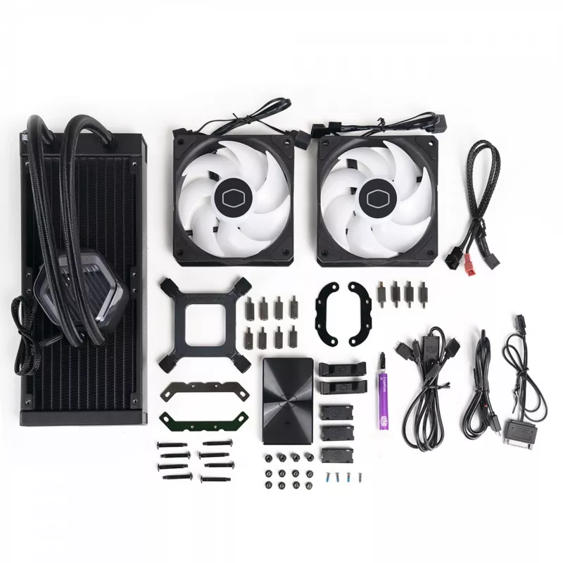 COOLER MASTER MasterLiquid MLX-D24M 240mm ARGB kvapalinový chladič CPU