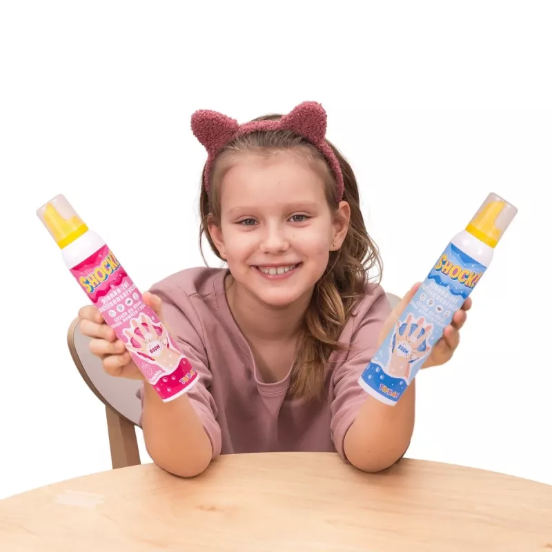 Slime Tuban SHOCK! MULTISENSORY FOAM-GEL ICE 200 ml modrá