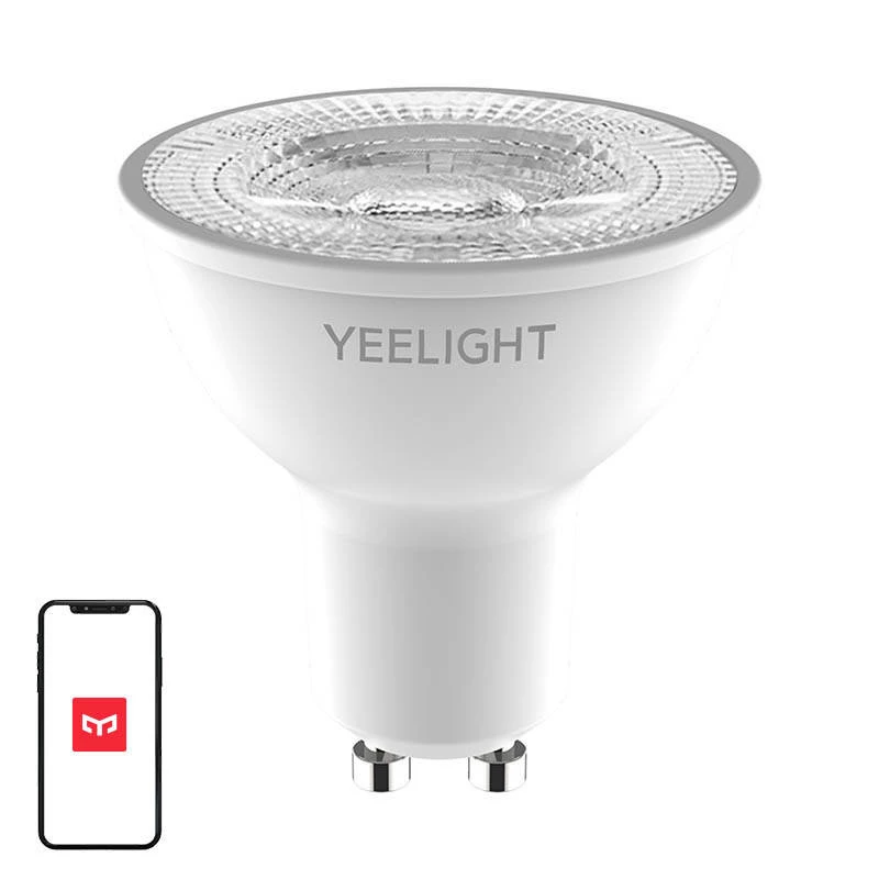 Yeelight W1 GU10 stmievateľná inteligentná žiarovka, 4 ks