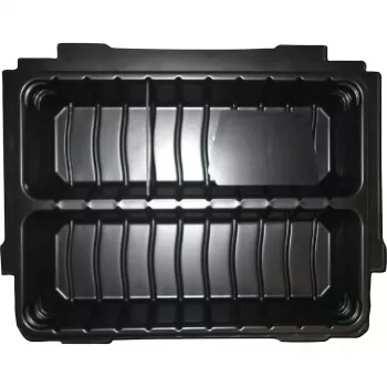 Vario vložka 2-násobná P-83680, vložka čierna, pre kufrík MAKPAC