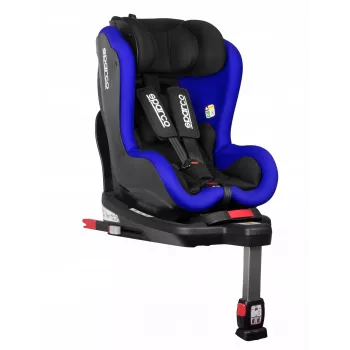 Detská autosedačka Sparco SK500I čierno-modrá SK500I, max. hmotnosť 18 kg