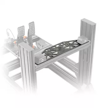 Montážny držiak Asetek SimSports 460×120×5 mm, oceľ, čierny
