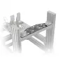 Montážny držiak Asetek SimSports 460×120×5 mm, oceľ, čierny