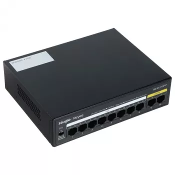 Switch RUIJIE RG-ES110F-P 8-portový 10/100Mbps PoE+ 110W