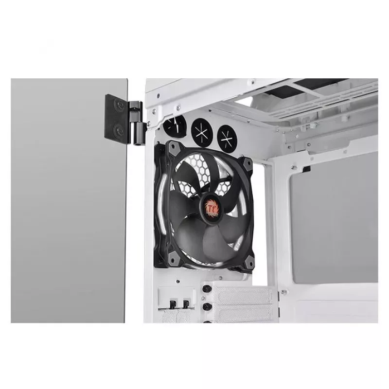 Skriňa View 71 Riing Tempered Glass E-ATX Full Tower - Snow Edition