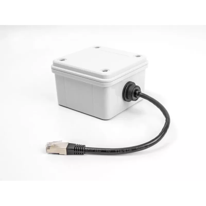 Sieťový kábel DeLOCK 88146 RJ45 na RJ45 Cat.6A 0,25 m čierny