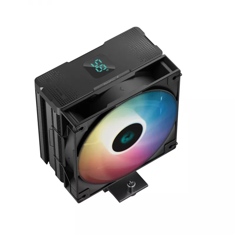 DeepCool AG400 Digital BK ARGB procesorový vzduchový chladič 12 cm čierna 1 ks
