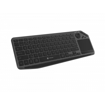 Natec Turbot 2 | klávesnica | bezdrôtová | US | Bluetooth | čierna/sivá