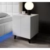 Cama nočný stolík REJA biely lesk/biely lesk