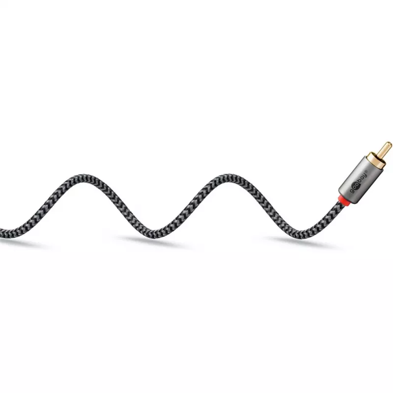 Goobay 65295. Konektor 1: 2 x RCA, konektor 1 pohlavie: samec, konektor 2: 2 x RCA, konektor 2 pohlavie: samec, materiál kábla: