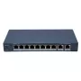 Hikvision DS-3E1310HP-EI(B) sieťový switch spravovaný Fast Ethernet (10/100) Power over Ethernet (PoE) sivá