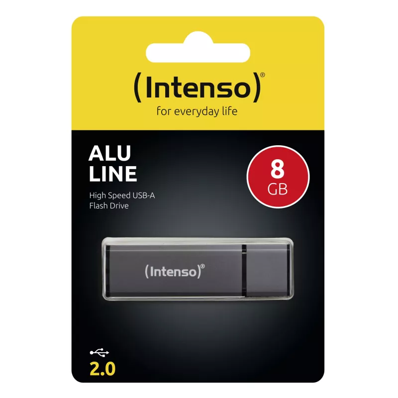 Pamäťový USB flash disk USB2 8GB/ANTHRAZIT 3521461 INTENSO