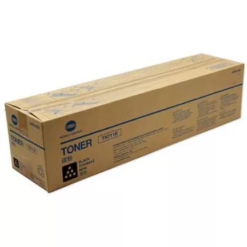 Konica Minolta TN-711K - čierna - originálna - tonerová kazeta - pre bizhub C654, C754 (A3VU150)