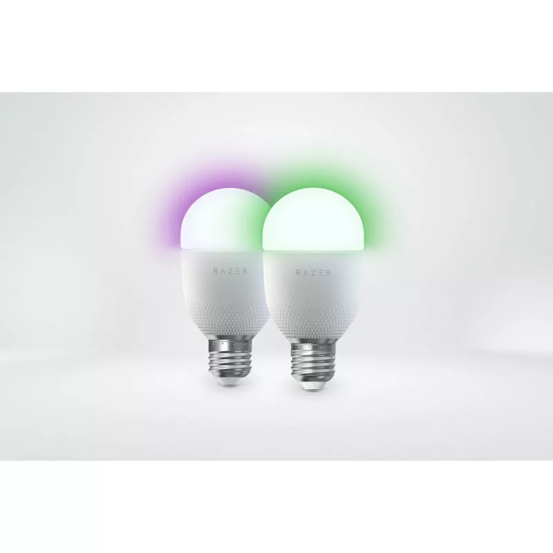 Razer Aether smart žiarovka E27 - RGB LED žiarovka pre smart domácnosti (RZ43-04250200-R3GC)