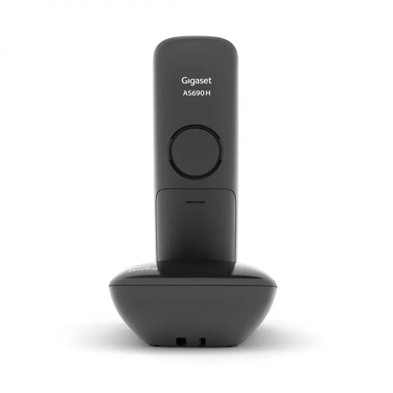 Analógový/DECT telefón Gigaset AS690 identifikácia volajúceho bezdrôtový slúchadlo čierna