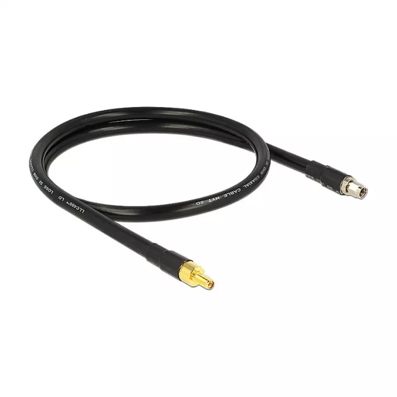 Koaxiálny kábel DeLOCK 1 m RP-SMA/RP-SMA